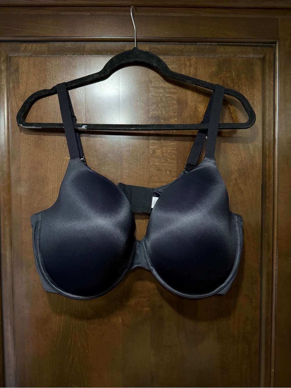 Smooth Molded Full-Coverage T-Shirt Bra - Black